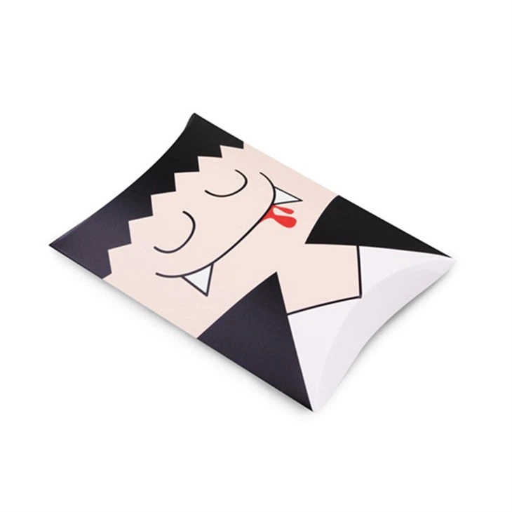 Halloween Themed Paper Bag Candy Pillow Box